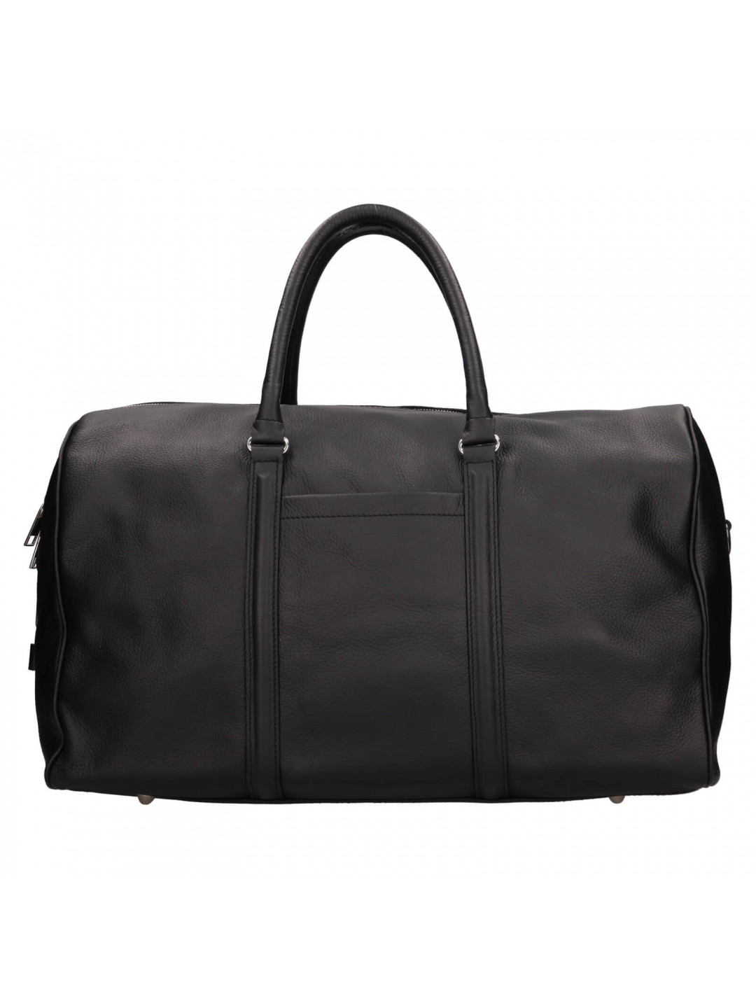 Pánská kožená cestovní taška Italia Rummy – černá